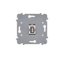 Mécanisme, Confidence, Simple, Prise-USB data x1, L7,5cm, H7,5cm - Modelec