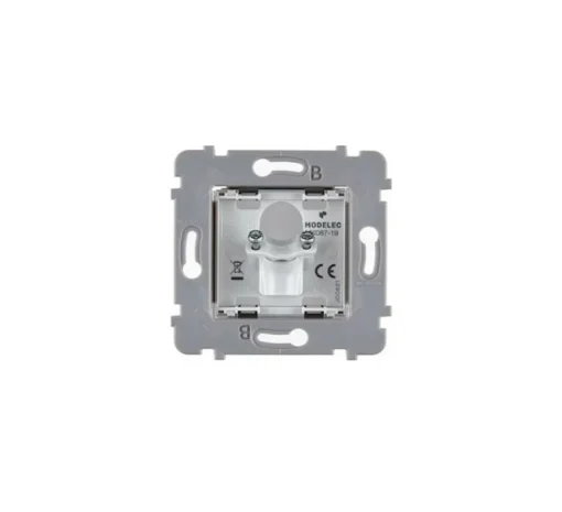 Accessoires*Modelec Mécanisme, Confidence, Simple, Nickel satiné, Sortie de câble x1, L7,5cm, H7,5cm -