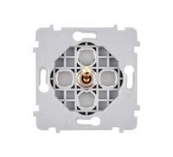 Interrupteur*Modelec Mécanisme, Confidence, Simple, Volet roulant x1, Laiton, L7,5cm, H7,5cm -