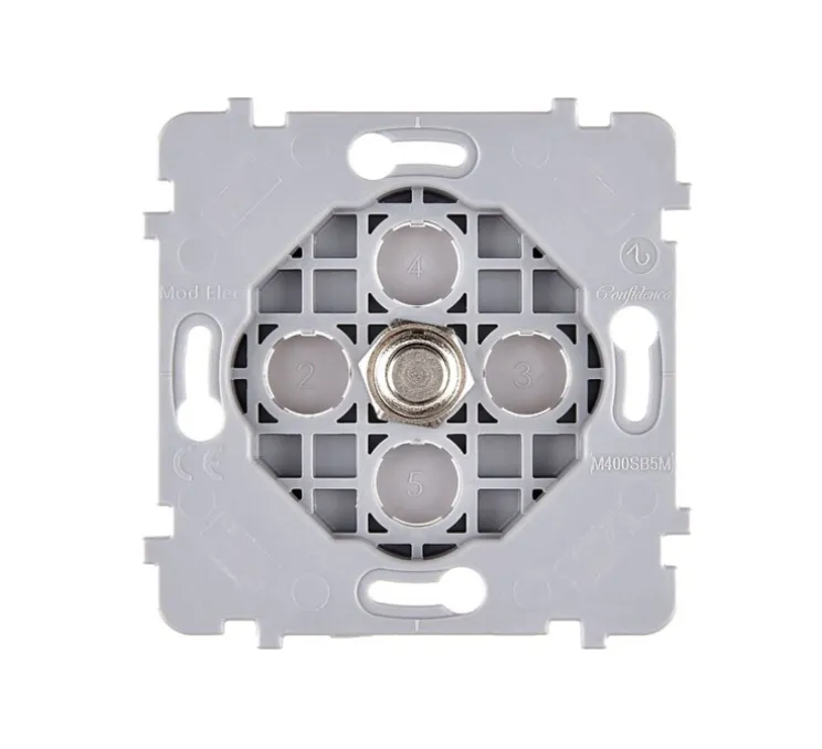 Mécanisme, Confidence, Simple, Push x1, Acier, L7,5cm, H7,5cm - Modelec