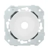 Mécanisme, DOM, Simple, Sortie de câble x1, Blanc, L7,1cm, H7,1cm - Fontini