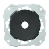Mécanisme, DOM, Simple, Sortie de câble x1, Noir, L7,1cm, H7,1cm - Fontini