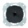 Interrupteur*Fontini Mécanisme, DOM, Simple, Va-et-vient x1, Noir, L7,1cm, H7,1cm -
