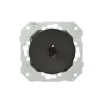 Interrupteur*Fontini Mécanisme, DOM, Simple, Volet roulant x1, Noir, L7,1cm, H7,1cm -