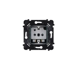 Mécanisme, Désir, Simple, Prise-Schuko x1, Blanc, L7,5cm, H7,5cm - Modelec