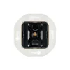 Mécanisme, Iris, Rond, Interrupteur x1, Va-et-vient ou poussoir, Doré, L7,5cm, H7,5cm - Modelec