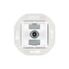 Mécanisme, Iris, Simple, Prise-TV x1, L7,5cm, H7,5cm - Modelec