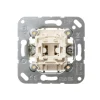 Interrupteur*Jung Mécanisme, LS 990, Simple, Permutateur x1, L7cm, H7cm -