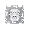 Interrupteur*Niko Mécanisme, Original, Simple, Va-et-vient x1, L7,3cm, H7,1cm -