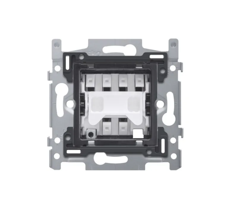 Interrupteur*Niko Mécanisme, Rocker et Toggle, Simple, Poussoir x1, L8cm, H8cm -