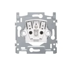 Mécanisme, Rocker et Toggle, Simple, Prise-2P+T x1, L7,3cm, H7,3cm - Niko