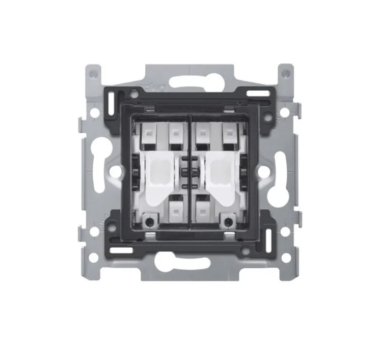 Mécanisme, Rocker et Toggle, Simple, Va-et-vient x1 et Poussoir x1, L8cm, H8cm - Niko