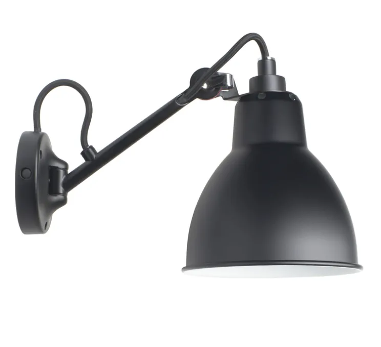 PACK DUO, Applique murale, Lampe Gras N°104, noir, L15,3cm, H18,9cm - DCW éditions Paris