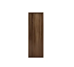 Panneau simple pour tête de lit, Wallwood, droit, noyer, L40cm, H120cm - Studio gazelles editions