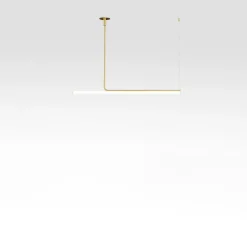 Plafonnier & Spot*Marset Plafonnier, Ambrosia 120, , LED, 3000K, 2256 lm, L120cm, H26,6cm - or mat