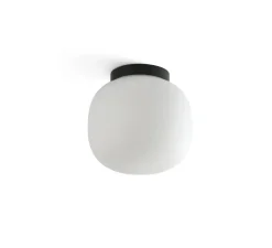 Plafonnier & Spot*Faro Plafonnier, Amelia, , IP44, Ø21,5cm, H22,5cm - noir