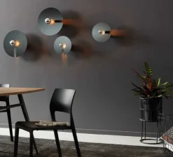 Plafonnier, applique murale, Mirro, 2.0, chrome, Ø45cm, H19cm - Wever&Ducré