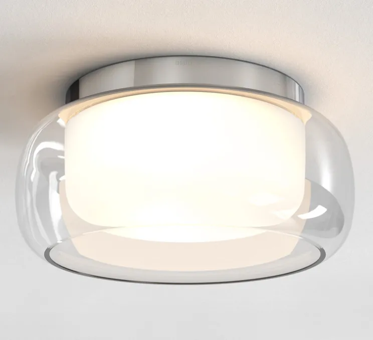 Plafonnier, Aquina 360, chrome, Ø36cm, H17,6cm - Astro