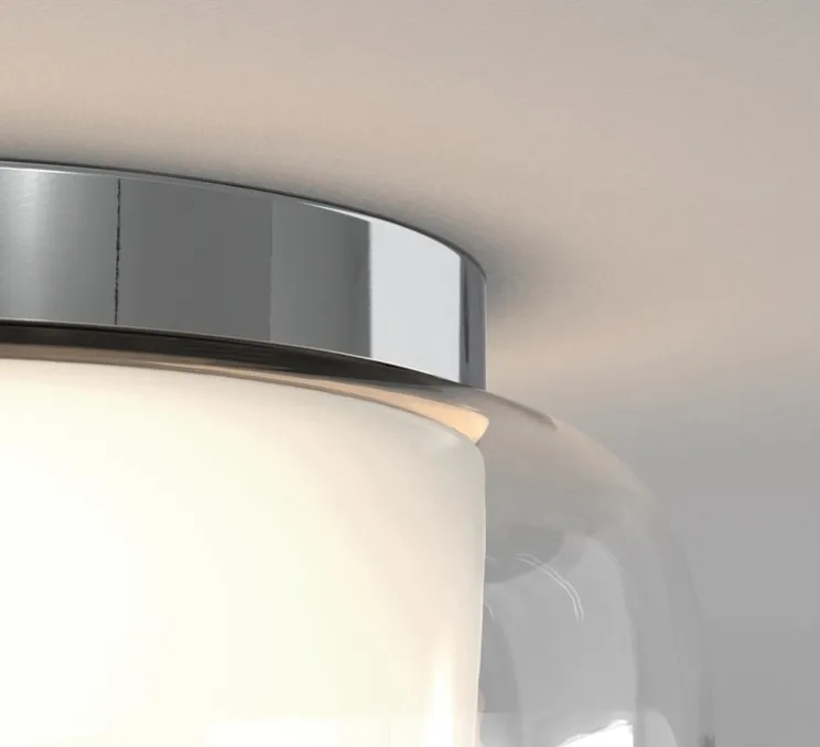 Plafonnier, Aquina 360, chrome, Ø36cm, H17,6cm - Astro