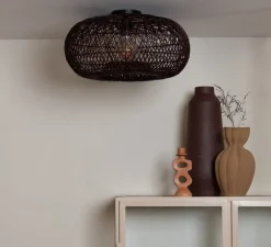 Plafonnier & Spot*Good&Mojo Plafonnier, Arizona, , L50cm, H36cm - burgundy