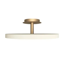 Plafonnier, Asteria UP PLUS, large, blanc perle, LED, dim, 2400-3000K, 2200 lm, Ø60cm, H21cm - Umage