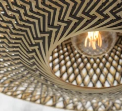 Plafonnier & Spot*Good&Mojo Plafonnier, Bali S, , Ø44cm, H12cm - naturel