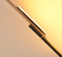 Plafonnier, Ballon Pendant U2, noir et chêne, LED, 3000K, 1000lm, Ø78cm, H53cm - TUNTO