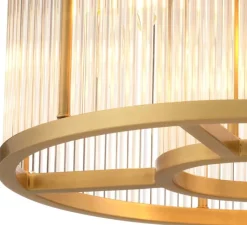 Plafonnier & Spot*Eichholtz Plafonnier, Bernardi S, , Ø45cm, H37,5cm - laiton