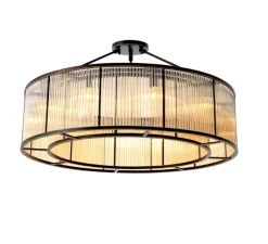 Plafonnier & Spot*Eichholtz Plafonnier, Bernardi XL, , Ø110cm, H60cm - bronze