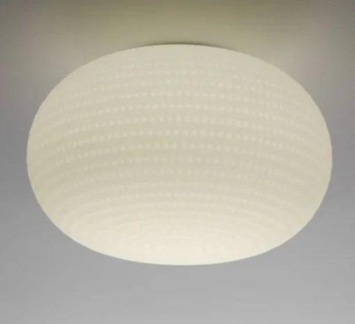 Plafonnier, Bianca Piccola, blanc, Ø16cm, H12cm - Fontana Arte