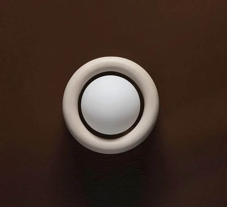 Plafonnier, Bibi, ivoire, Ø17,2cm, H22,9cm - Hudson Valley Lighting