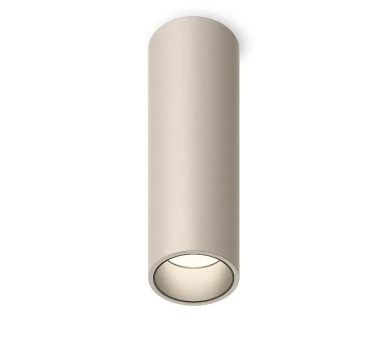 Plafonnier & Spot*Vibia Plafonnier, Bind Solo 6688, , LED, dim, tunable white, 1800-4000K, 308-504 lm, Ø4cm, H10cm - beige
