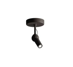Plafonnier & Spot*KDLN Plafonnier, Bird + 2 tiges incluses, , LED, dim, 2700K, 660 lm, Ø11cm, H39cm - noir