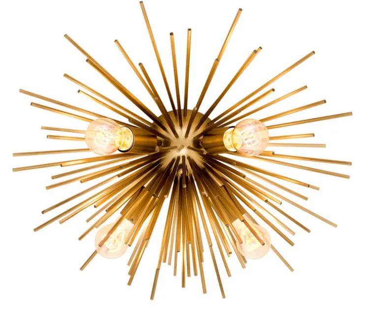 Plafonnier, Boivin, or mat , Ø58cm, H26,5cm - Eichholtz