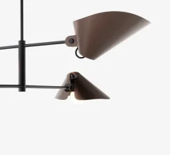 Plafonnier & Spot*Andtradition Plafonnier, Bonnet SC91, , Ø100cm, H40cm - bronze, noir