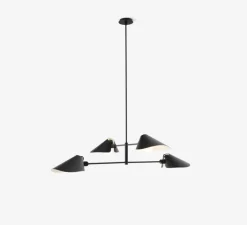 Plafonnier & Spot*Andtradition Plafonnier, Bonnet SC93, , Ø100cm, H140cm - noir