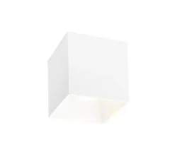 Plafonnier & Spot*Wever&Ducré Plafonnier, Box 1.0 LED, , LED, Dali, 2700K, 670 lm, Ø10cm, H10cm - blanc mat