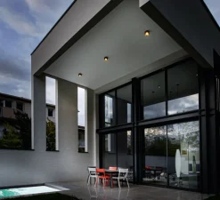 Plafonnier, Box 1.0, noir, IP65, LED, 3000K, 610lm, L10cm, H10cm - Wever&Ducré