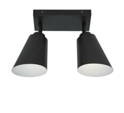 Plafonnier & Spot*It's about Romi Plafonnier, Bremen, , Ø35cm, H24cm - noir