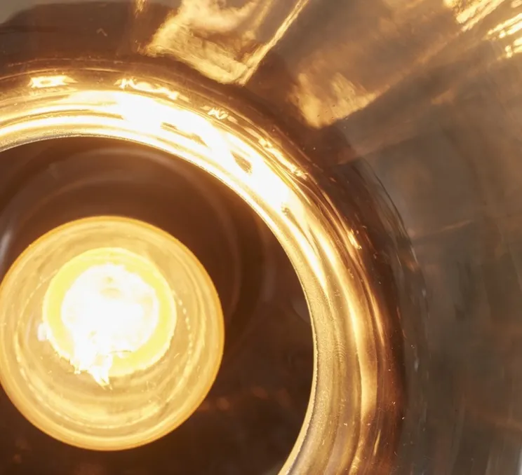 Plafonnier, Brussels, gris anthracite, noir, Ø28cm, H28cm - It's about Romi