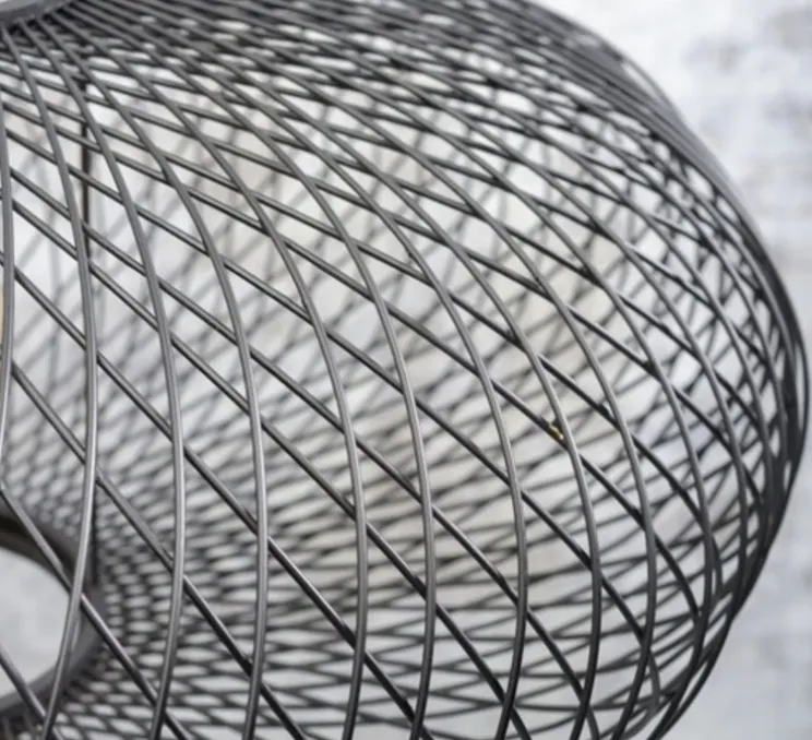 Plafonnier, Cango, noir, Ø60cm, H25cm - Good&Mojo