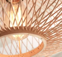 Plafonnier & Spot*Good&Mojo Plafonnier, Cango S, , Ø40cm, H20cm - naturel