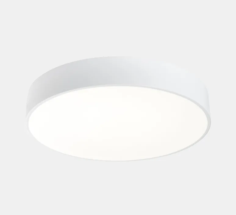 Plafonnier & Spot*LEDS C4 Plafonnier, Caprice, , IP23, LED, dim, 3000K, 3032 lm, Ø52cm, H8,4cm - blanc