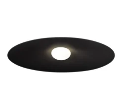 Plafonnier & Spot*Wever&Ducré Plafonnier, Clea 3.0, , LED, 2700K, 745lm, Ø70cm, H9cm - noir