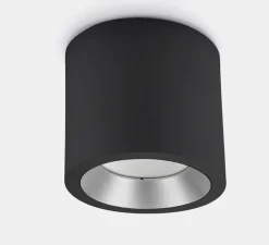 Plafonnier & Spot*LEDS C4 Plafonnier, Cosmos, , IP66, LED, 3000K, 1118 lm, Ø12,6cm, H13,2cm - Gris Urbain