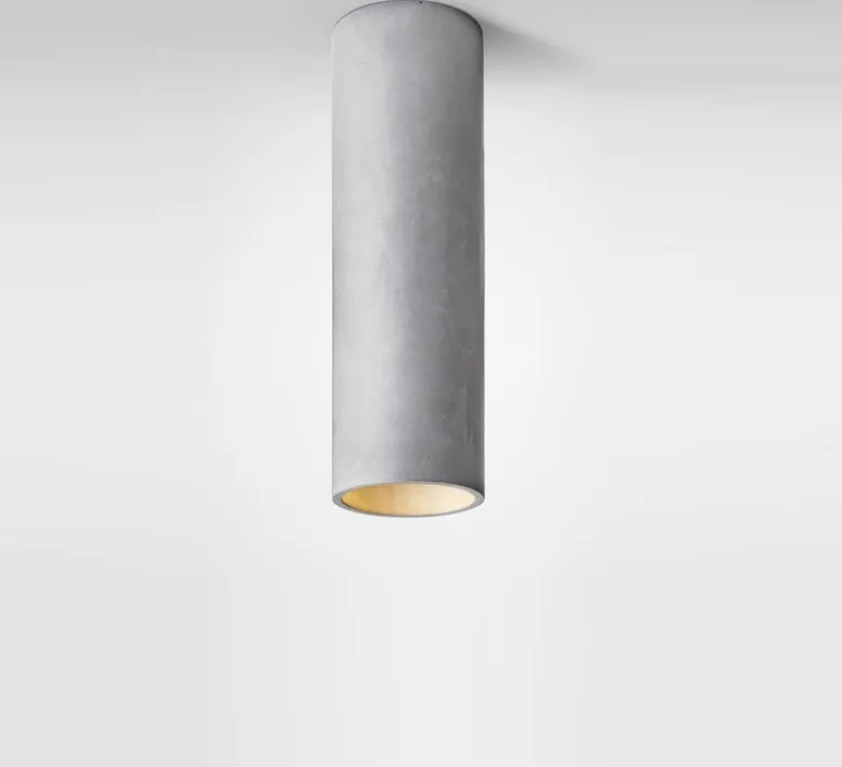 Plafonnier & Spot*Plato Design Plafonnier, Cromia M, , Ø6,5cm, H20cm - Gris