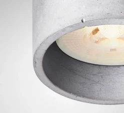 Plafonnier & Spot*Plato Design Plafonnier, Cromia M, , Ø6,5cm, H20cm - Gris