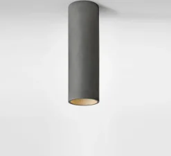 Plafonnier & Spot*Plato Design Plafonnier, Cromia M, , Ø6,5cm, H20cm - Gris foncé