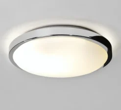 Plafonnier & Spot*Astro Plafonnier, Denia, , IP44, Ø25cm, H5,2cm - chrome poli