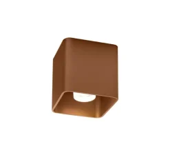 Plafonnier, Docus 1.0, cuivre, LED, dim, 3000K, 700 lm, L9cm, H9cm - Wever&Ducré